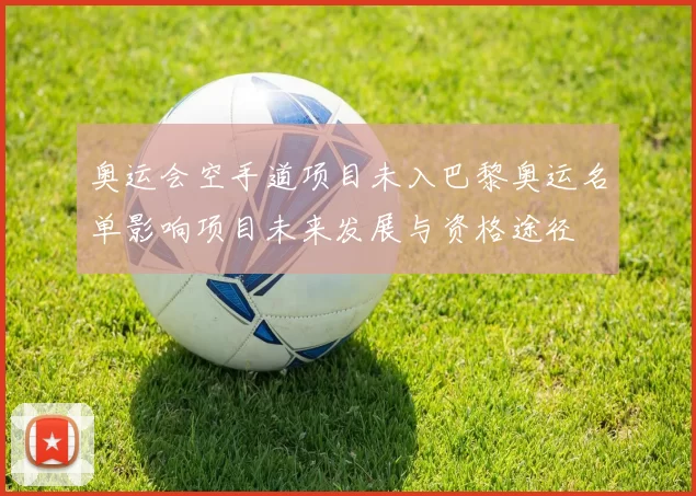 奥运会空手道项目未入巴黎奥运名单影响项目未来发展与资格途径