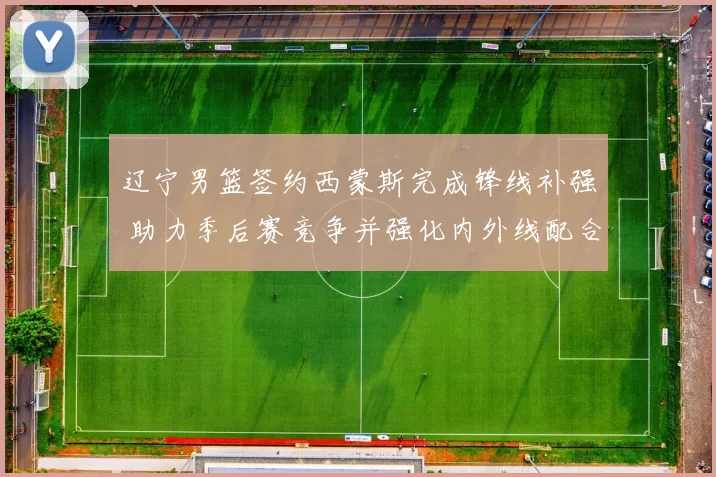 辽宁男篮签约西蒙斯完成锋线补强 助力季后赛竞争并强化内外线配合